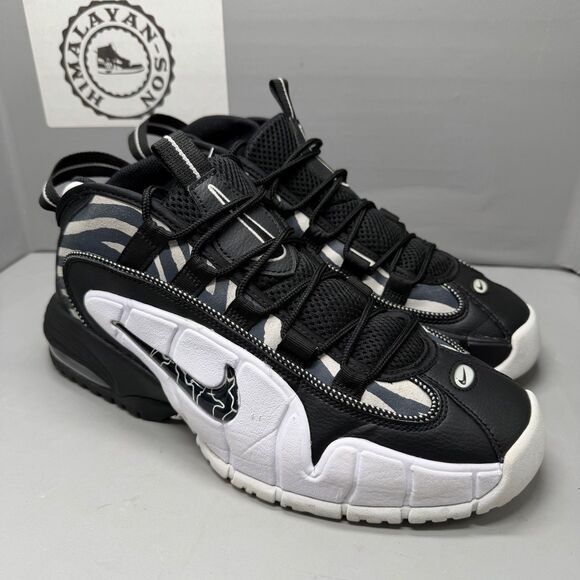 Nike Air Max Penny 1 Tiger Stripes FD0783 010 Black White Penny Magic Men Sz 10 main image 8